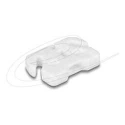 Delock - Sada blokátoru USB portu - pro zásuvku USB typ A - bílá (balení 10)