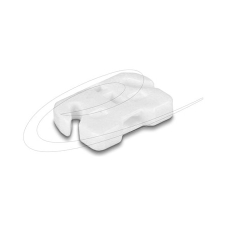 Delock - Sada blokátoru USB portu - pro zásuvku USB typ A - bílá (balení 10)