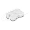 Delock - Sada blokátoru USB portu - pro zásuvku USB typ A - bílá (balení 10)