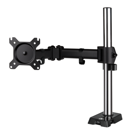 ARCTIC stolní držák Z1 (Gen.3) pro 1x LCD do 43", nosnost 15kg, USB HUB, černý (black)