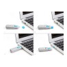 Delock - Blokátor USB portu - pro zásuvku USB typ A - modrá (balení 10)