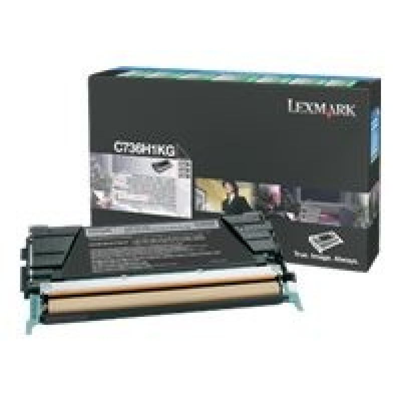 Lexmark - Vysoká výtěžnost - černá - originální - kazeta s barvivem LRP - pro Lexmark CS736dn, CS748de