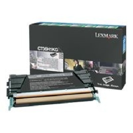 Lexmark - Vysoká výtěžnost - černá - originální - kazeta s barvivem LRP - pro Lexmark CS736dn, CS748de