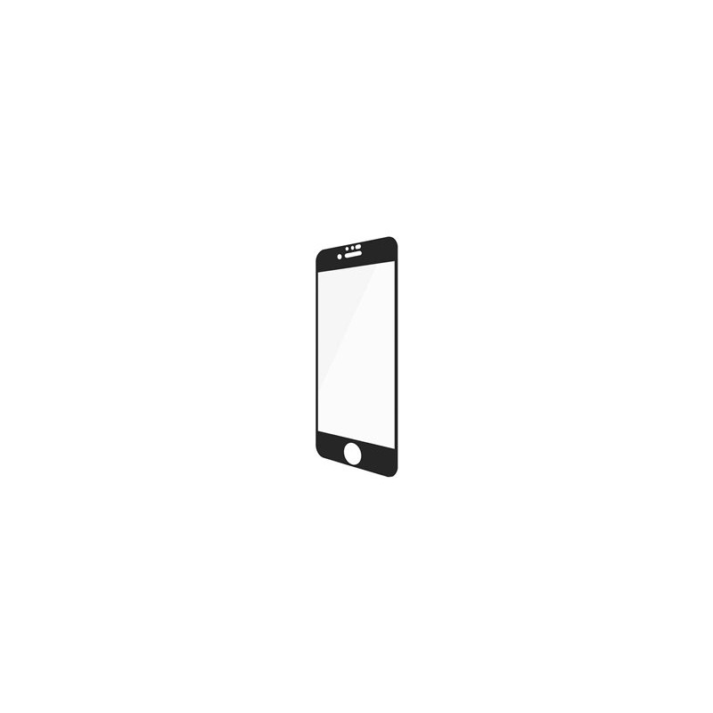 PanzerGlass Case Friendly - Ochrana obrazovky pro mobilní telefon - sklo - barva rámu cerná - pro Apple iPhone 6, 6s, 7, 8, SE