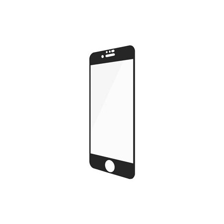 PanzerGlass Case Friendly - Ochrana obrazovky pro mobilní telefon - sklo - barva rámu cerná - pro Apple iPhone 6, 6s, 7, 8, SE