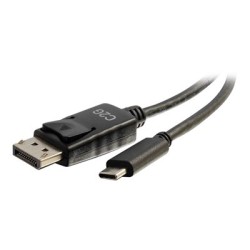 C2G - Kabel adaptéru - USB-C (M) do DisplayPort (M) - USB 3.1 / Thunderbolt 3 / DisplayPort - 30.5 cm - podporuje 4K, kontakty
