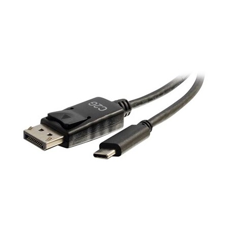 C2G - Kabel adaptéru - USB-C (M) do DisplayPort (M) - USB 3.1 / Thunderbolt 3 / DisplayPort - 30.5 cm - podporuje 4K, kontakty