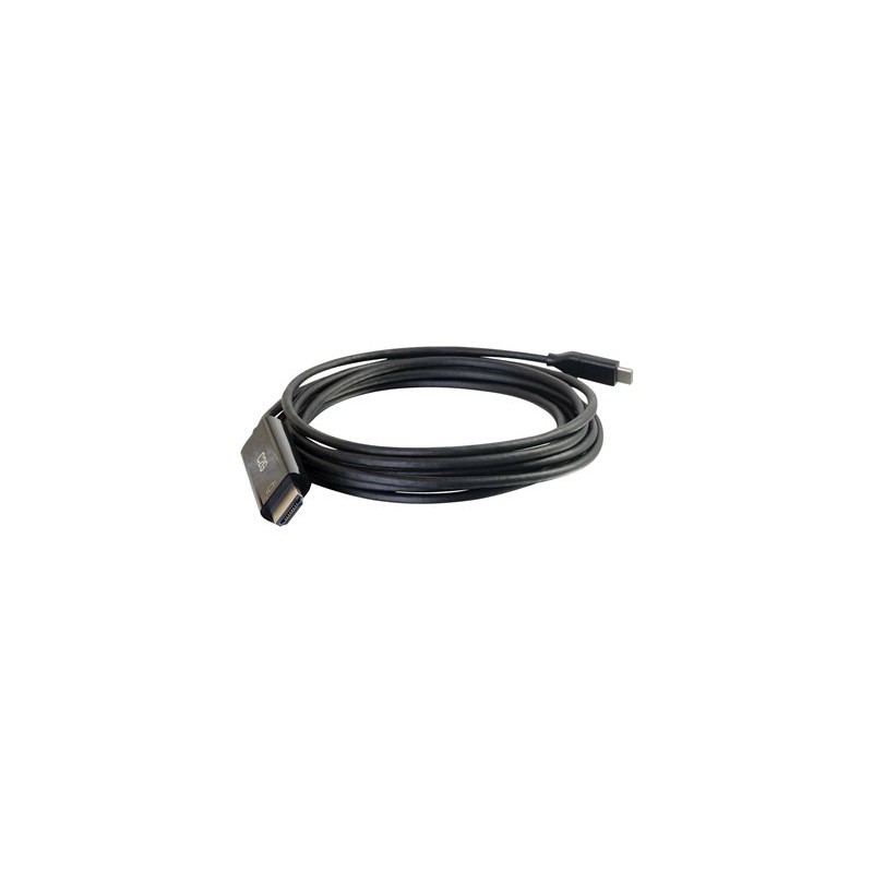 C2G 10ft USB C to HDMI Cable - USB C to HDMI Adapter Cable - 4K 60Hz - M/M - Kabel video/audio - USB-C s piny (male) reverzní