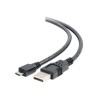 C2G 9.8ft USB to Micro B Cable - USB A to Micro USB Cable - USB 2.0 - M/M - Kabel USB - USB (M) do Micro USB typ B (M) - 3 m