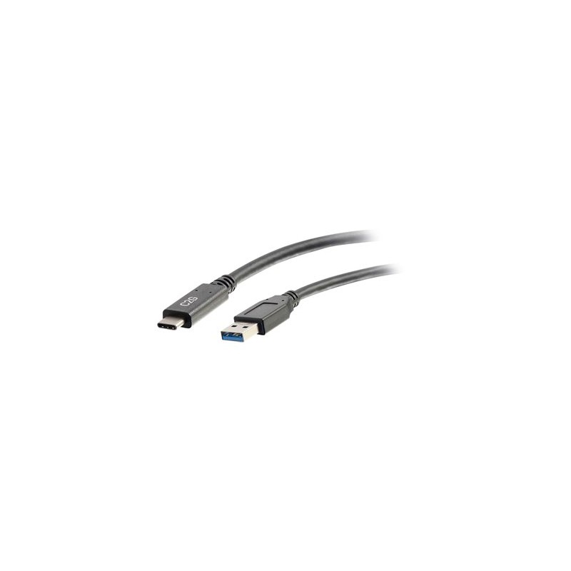 C2G 3ft USB C to USB A Cable - USB 3.2 - 5Gbps - M/M - USB kabel - USB typ A (M) do USB-C (M) - USB 3.1 - 30 V - 3 A - 91.4 cm