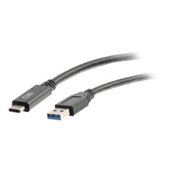 C2G 6ft USB C to USB A Cable - USB 3.2 - 5Gbps - M/M - USB kabel - USB typ A (M) do USB-C (M) - USB 3.1 - 30 V - 3 A - 1.83 m