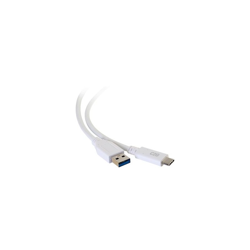 C2G 10ft USB C 3.0 to USB Cable - USB C to USB A - M/M - USB kabel - USB typ A (M) do USB-C (M) - USB 3.1 - 30 V - 3 A - 3.05