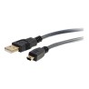 C2G Ultima - Kabel USB - USB (M) do mini-USB typ B (M) - USB 2.0 - 5 m - lisovaný - uhel