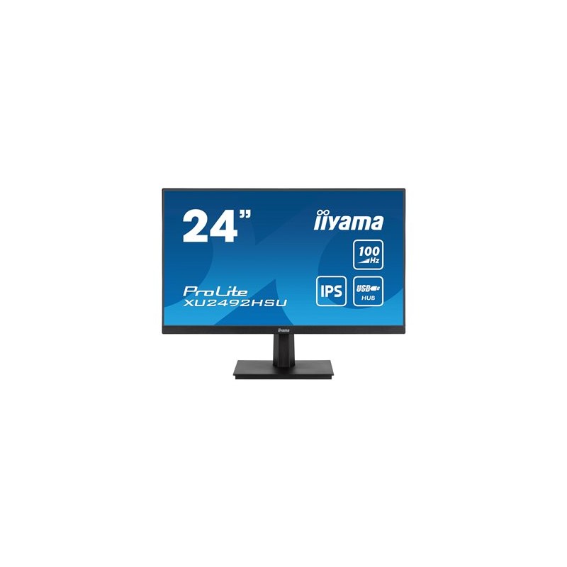 iiyama ProLite/XU2492HSU-B6/23,8"/IPS/FHD/100Hz/0,4ms/Black/3R