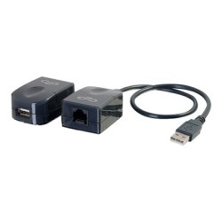 C2G USB 1.1 Over Cat5 Superbooster Extender Kit - Rozšiřovací zařízení USB - USB - přes CAT 5 - až 45.72 m - kompatibilní s TAA