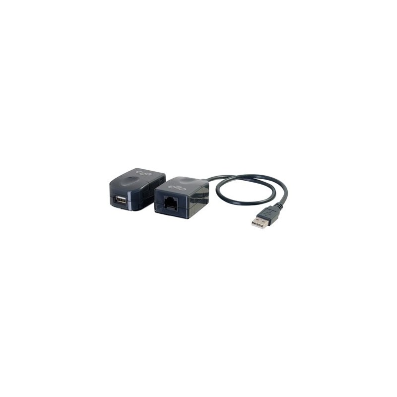 C2G USB 1.1 Over Cat5 Superbooster Extender Kit - Rozšiřovací zařízení USB - USB - přes CAT 5 - až 45.72 m - kompatibilní s TAA