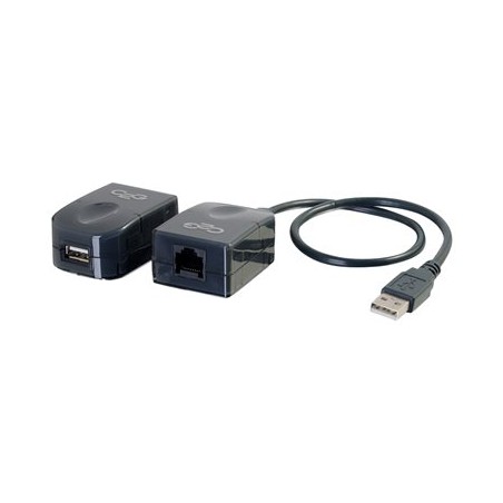 C2G USB 1.1 Over Cat5 Superbooster Extender Kit - Rozšiřovací zařízení USB - USB - přes CAT 5 - až 45.72 m - kompatibilní s TAA