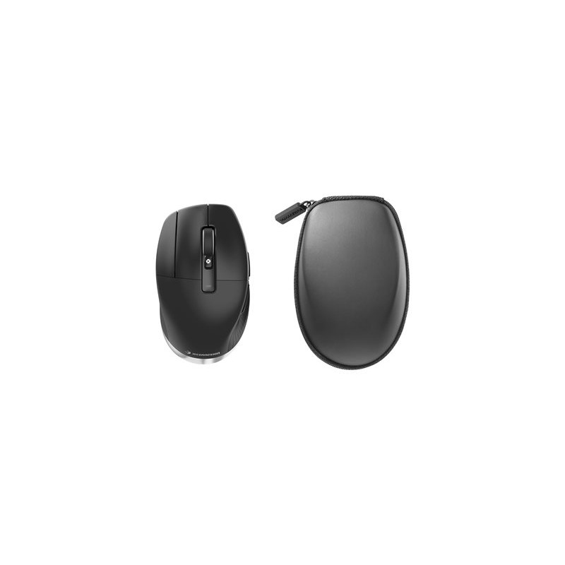 3Dconnexion CadMouse Pro Wireless Left - Myš - ergonomický - levák - 7 tlačítka - bezdrátový - Bluetooth, 2.4 GHz, USB-C