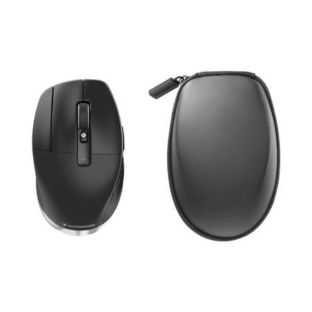 3Dconnexion CadMouse Pro Wireless Left - Myš - ergonomický - levák - 7 tlačítka - bezdrátový - Bluetooth, 2.4 GHz, USB-C