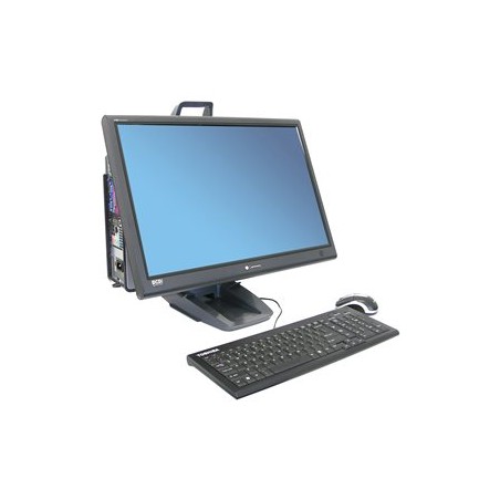 Ergotron Neo-Flex - Stojánek na monitor/desktop - zvedací, pojistná svorka - 15"-24" - černá