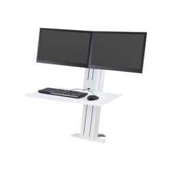Ergotron WorkFit-SR - Nástavec na stůl - bílá