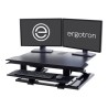 Ergotron WorkFit-TX - Nástavec na stůl - hranatý - černá