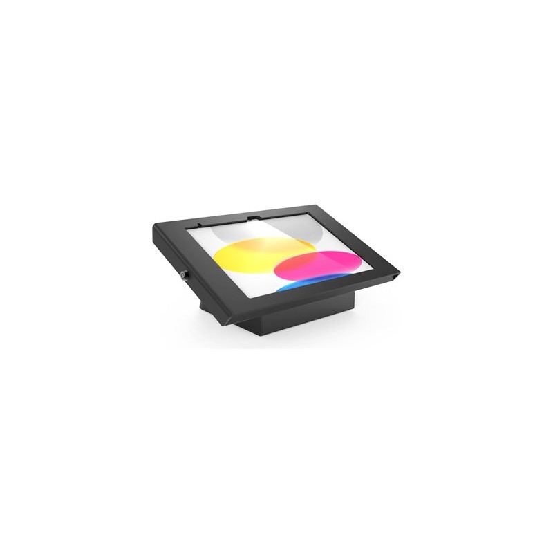 Compulocks Apex - Montážní sada (kryt, úchyt) - pro tablet - uzamykatelný - kovový rám - cerná - montáž na stenu, stolní držák
