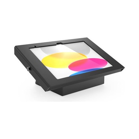 Compulocks Apex - Montážní sada (kryt, úchyt) - pro tablet - uzamykatelný - kovový rám - cerná - montáž na stenu, stolní držák