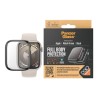 PanzerGlass - Ochrana obrazovky pro chytré hodinky - celé telo, s D3O - sklo - barva rámu cerná - pro Apple Watch Hermčs Series