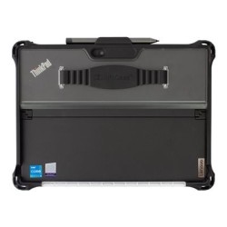 InfoCase - Tablet PC carrying case - odolný - průsvitná, černá