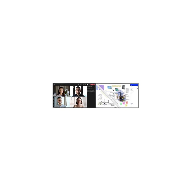 NEC 65" Dual Collaboration Room System - Souprava pro video konference - s technologie NEC MultiSync M651 IGB non-touch