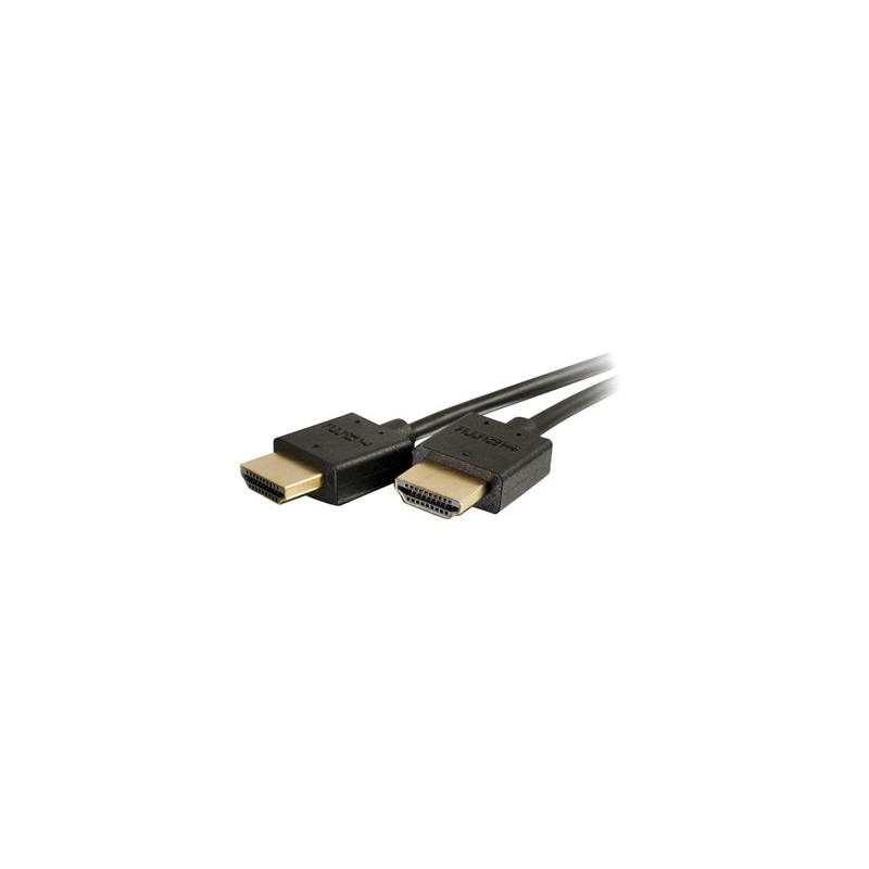 C2G 3ft 4K HDMI Cable - Ultra Flexible Cable with Low Profile Connectors - HDMI kabel - HDMI s piny (male) do HDMI s piny