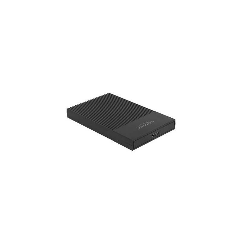 Delock - Kryt úložiště - 2.5" - SATA 6Gb/s - USB 3.2 (Gen 1) - černá