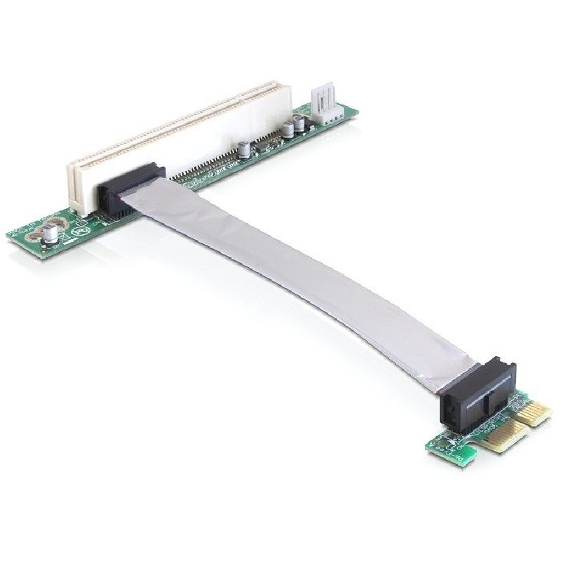 Riser Card PCI Express x1 1 x PCI with, Riser Card PCI Express x1 1 x PCI with