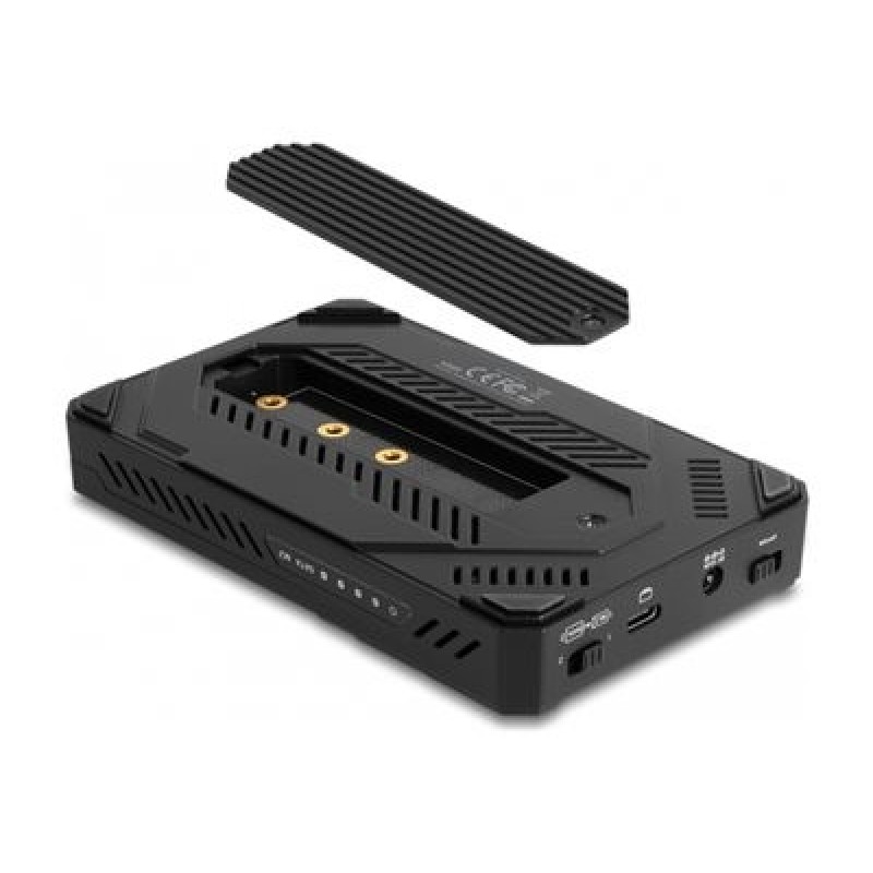 Delock - Kryt úložište - pro 1 x M.2 NVMe SSD + 1 x 2.5? SATA SSD / HDD, USB typ C, s fukncí klonování - 2.5", M.2 - M.2 NVMe