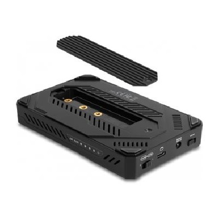 Delock - Kryt úložište - pro 1 x M.2 NVMe SSD + 1 x 2.5? SATA SSD / HDD, USB typ C, s fukncí klonování - 2.5", M.2 - M.2 NVMe
