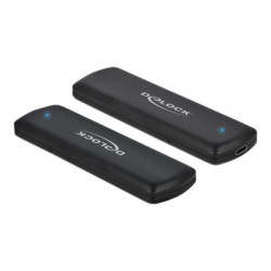 Delock External Enclosure for M.2 NVMe PCIe SSD with USB Type-C female - tool free - Kryt úložiště - M.2 - M.2 NVMe Card - USB