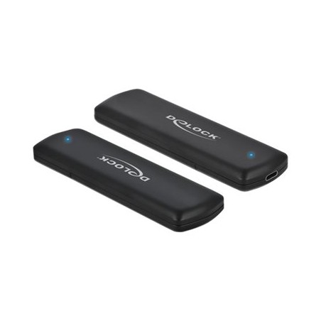 Delock External Enclosure for M.2 NVMe PCIe SSD with USB Type-C female - tool free - Kryt úložiště - M.2 - M.2 NVMe Card - USB