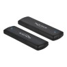 Delock External Enclosure for M.2 NVMe PCIe SSD with USB Type-C female - tool free - Kryt úložiště - M.2 - M.2 NVMe Card - USB