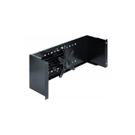 Delock - Alarm monitoru - montáž do racku - černá - 4U - 19"