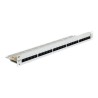 Delock - Propojovací panel - CAT 3 - RJ-45 X 25 - světle šedá, RAL 7035 - 1U - 19"