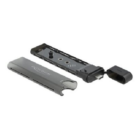 Delock - Kryt úložiště - M.2 - M.2 NVMe Card / SATA 10Gb/s - USB 3.2 (Gen 2)