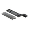 Delock - Kryt úložiště - M.2 - M.2 NVMe Card / SATA 10Gb/s - USB 3.2 (Gen 2)