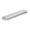 Delock - Propojovací panel - CAT 6 - RJ-45 X 24 - světle šedá - 1U - 19"