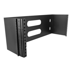 19 Wall Mount Rack 4U black, 19 Wall Mount Rack 4U black