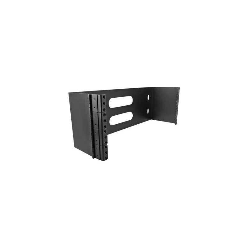 19 Wall Mount Rack 4U black, 19 Wall Mount Rack 4U black