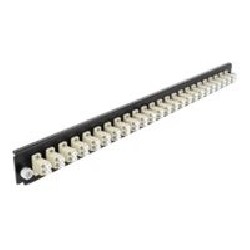 19 Splice Box Front Panel 24 port LC Du, 19 Splice Box Front Panel 24 port LC Du 43359