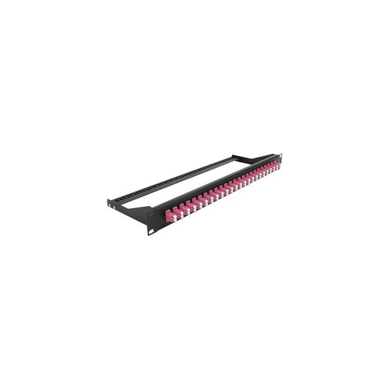 19 Fibre Patch Panel 24 port LC Duplex, 19 Fibre Patch Panel 24 port LC Duplex 43390