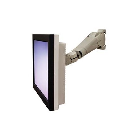 Ergotron 400 Series - Montážní sada (kloubové rameno, základna, deska adaptéru VESA) - pro Displej LCD - šedá - velikost