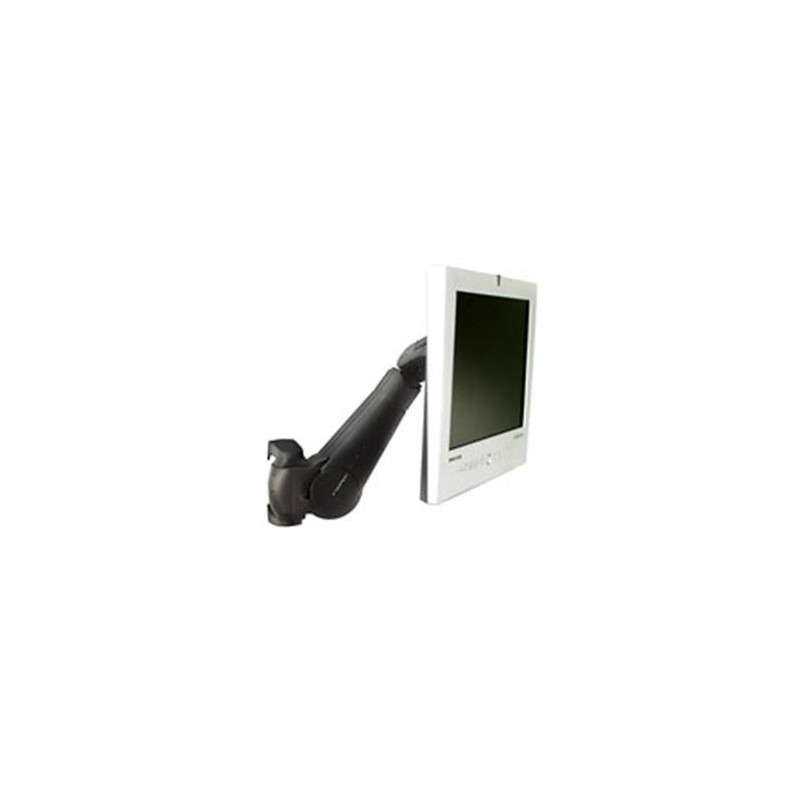 Ergotron 400 Series - Montážní sada (alarm monitoru) - pro obrazovka - černá - velikost obrazovky: až 24" - montáž na stěnu